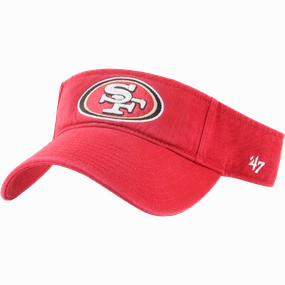 49ers 47 Clean Up Visor