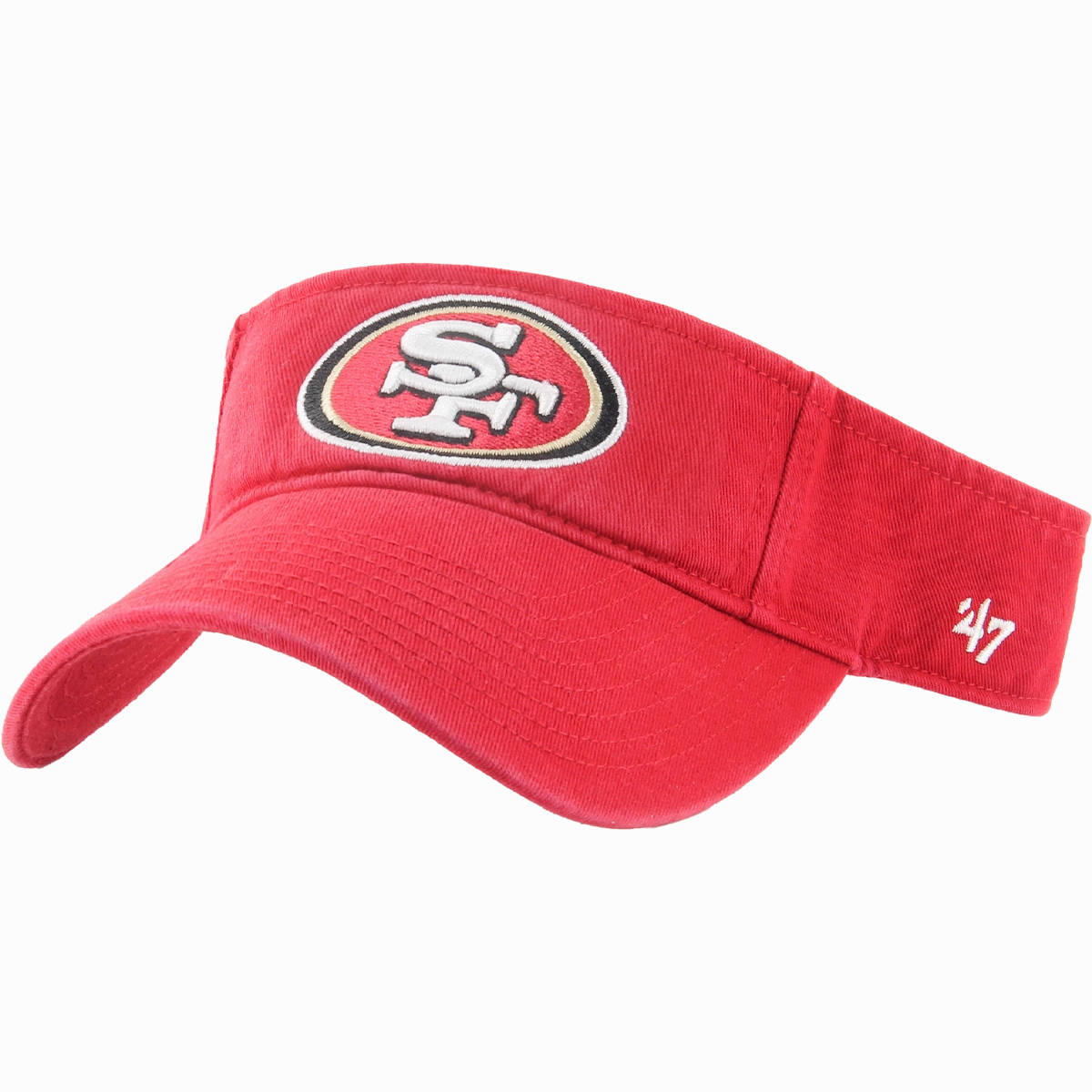 49ers 47 Clean Up Visor