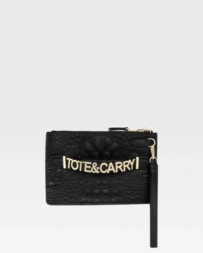 Apollo 2 Clutch Purse in Black