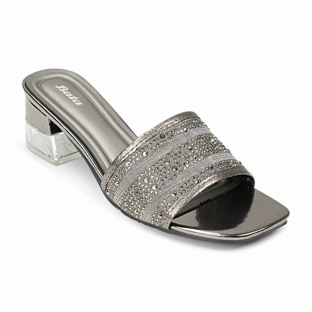BATA (WOMEN) YASMIN LADIES SANDALS MID HEEL SLIP ON
