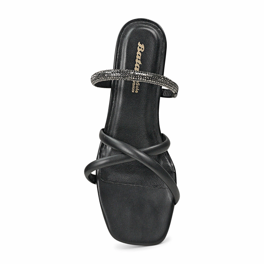 BATA (WOMEN) ZORAY LADIES CHAPPALS MID HEEL SLIPPER