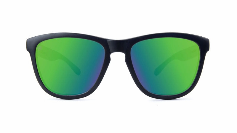 Black / Green Moonshine Premiums Polarized Sunglasses