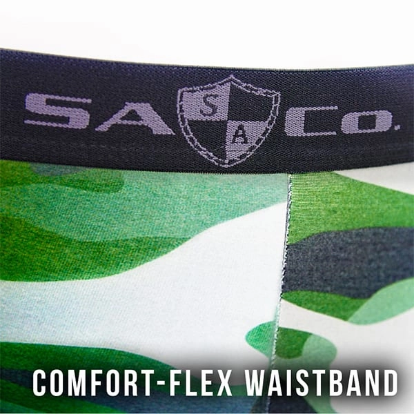 Boxer Briefs | Grey Military Camo