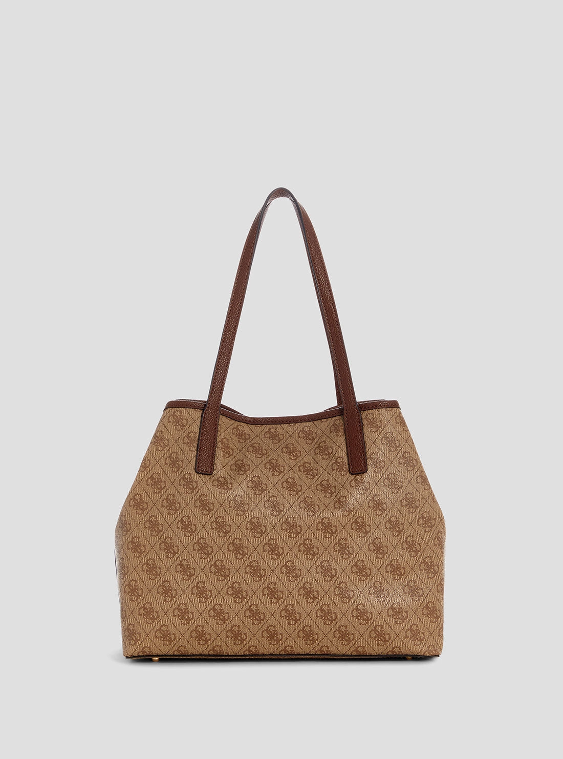 Brown Logo Vikky 2 in 1 Tote Bag