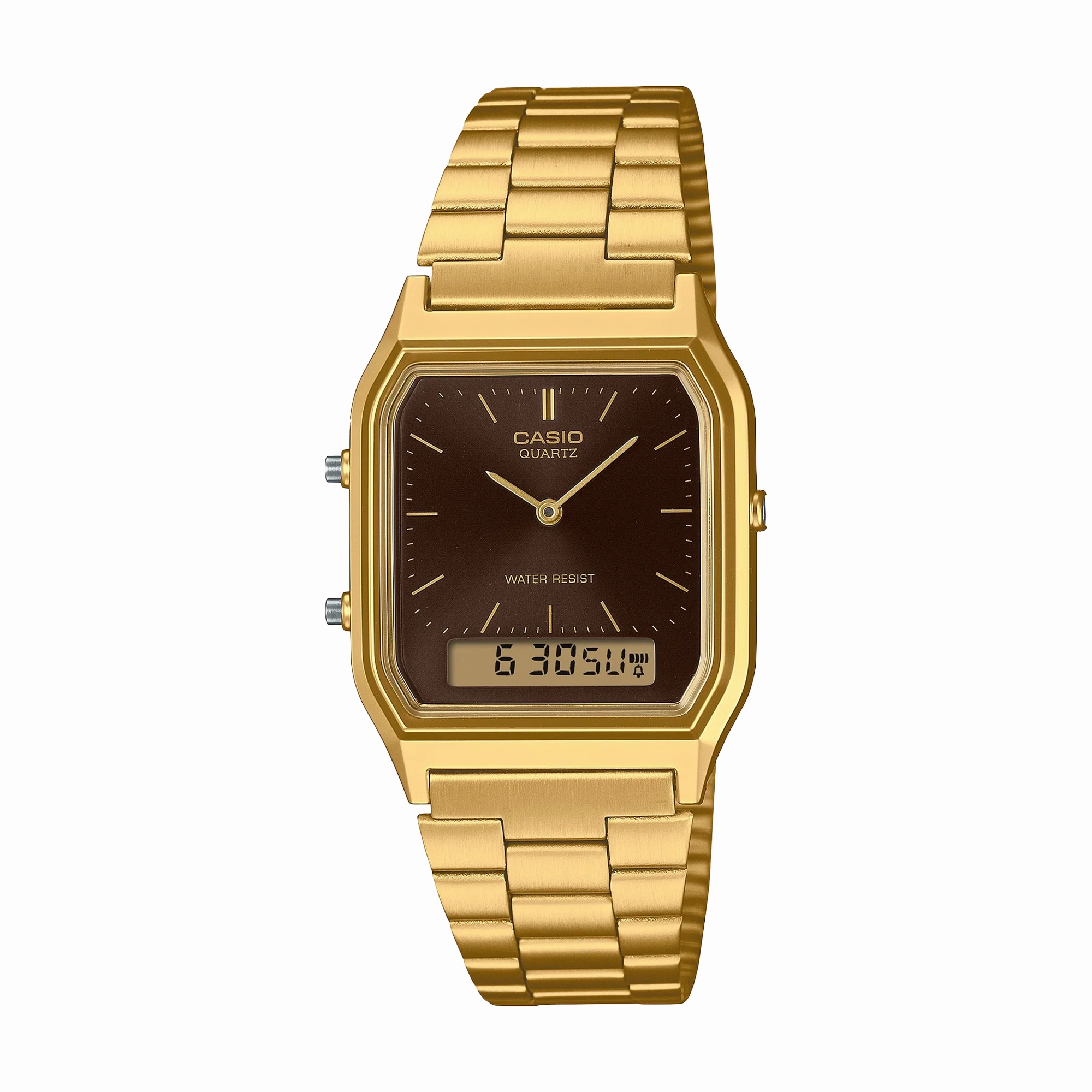 Casio Duo Square Case AQ230GA-5A Gold