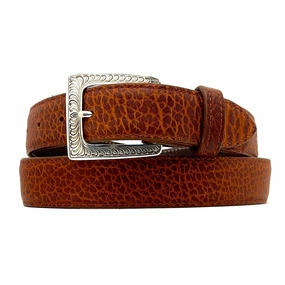 Chacon Santa Fe Feather Engraved Buckle 1.25