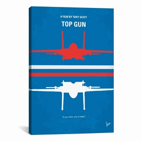 Chungkong TOP GUN MINIMAL MOVIE POSTER