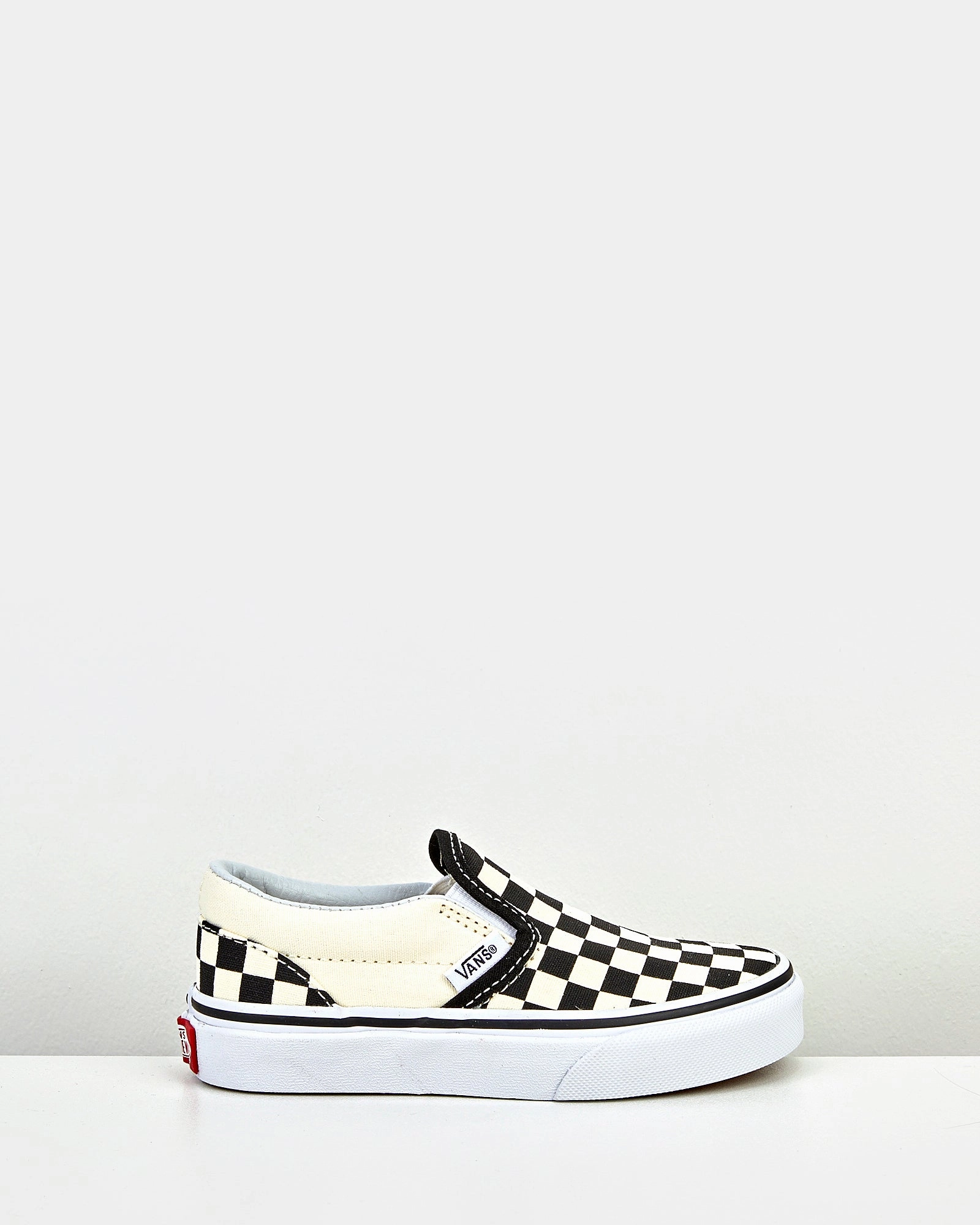 Classic Slip Ons Youth Black/White