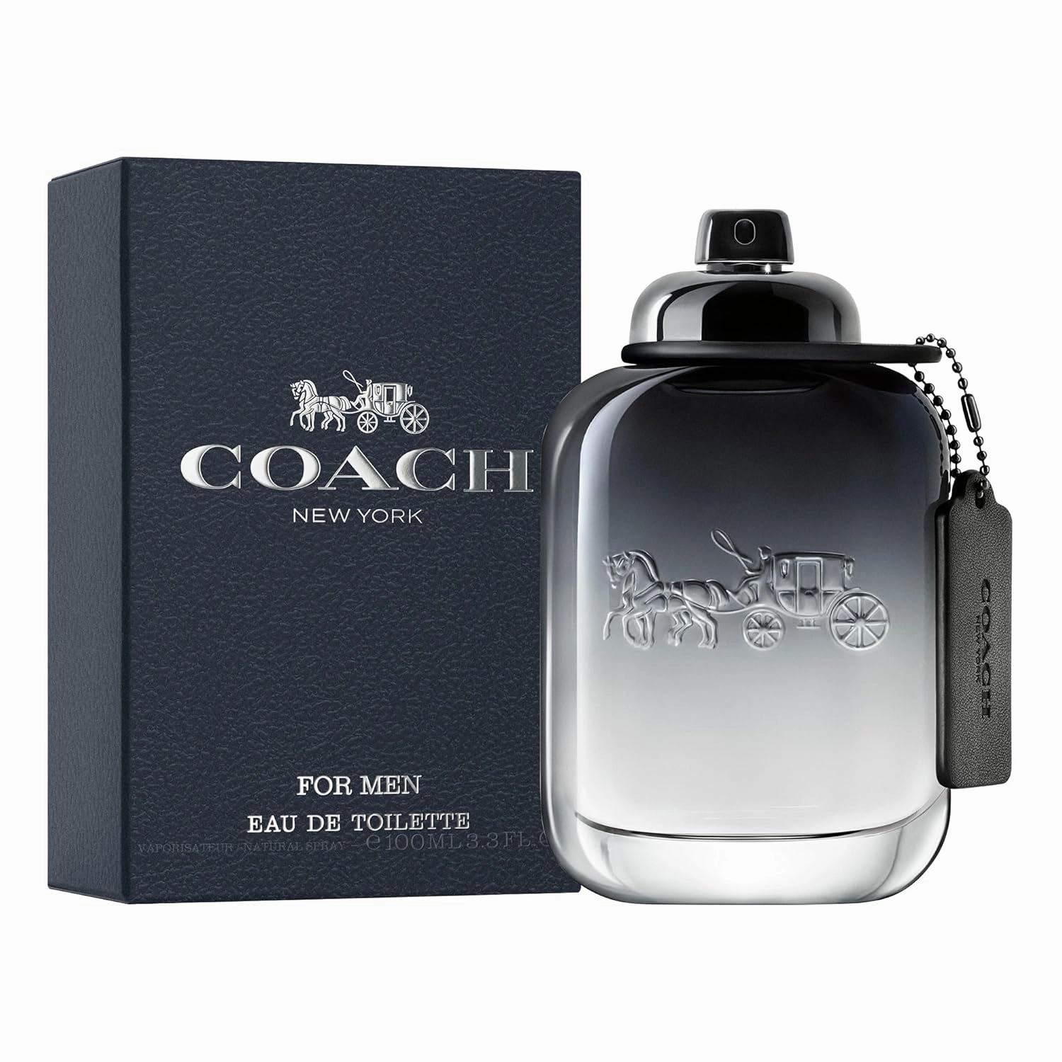 Coach CC001A02-1 Men Eau de Toilette - Long Lasting Fragrance, 3.3 fl. oz.