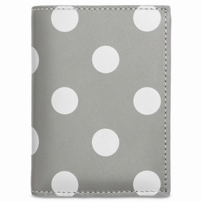 Comme des Garcons Polka Dots Wallet - Grey