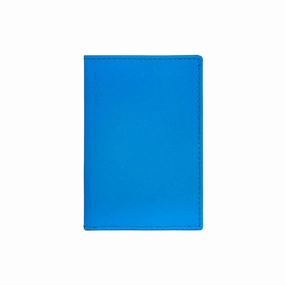 COMME des GARCONS WALLET Super Fluo Blue SA6400SF