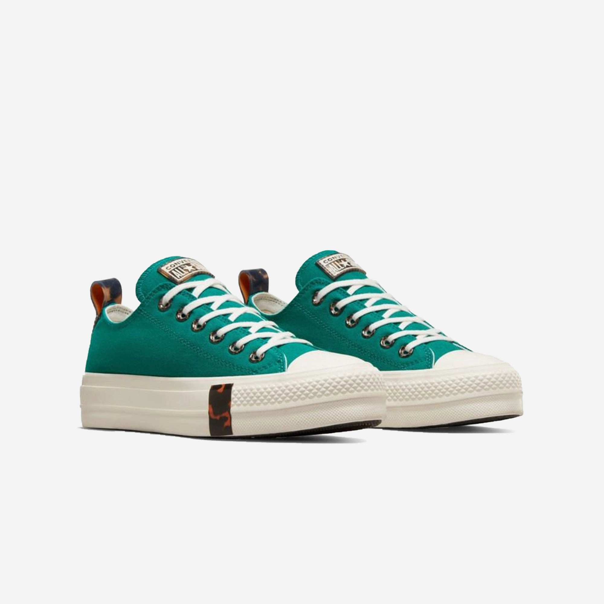 Converse | CHUCK TAYLOR ALL STAR LIFT TORTOISE LOW TOP MAGIC  { MAGIC PEACOCK/EGRET/TAWNY OWL