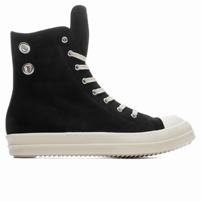 Denim Sneaks - Black/Milk