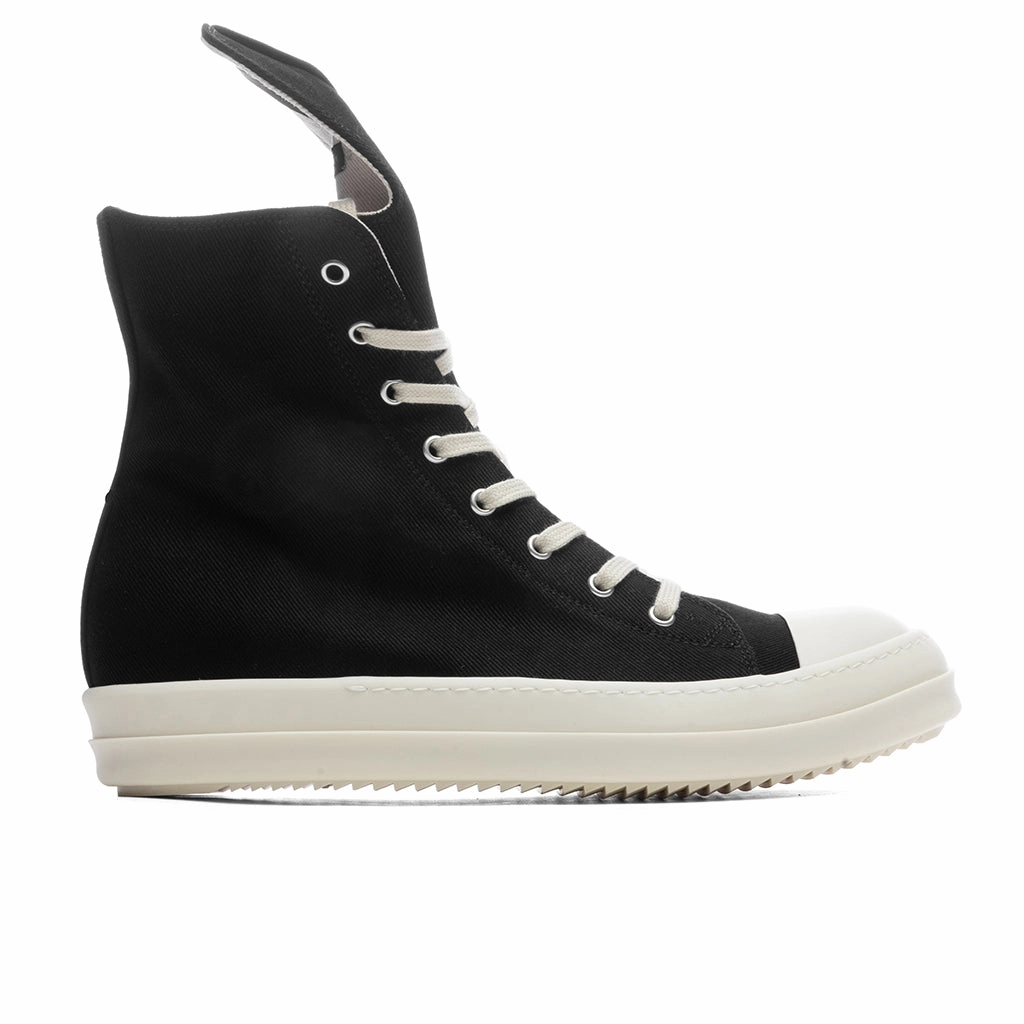 Denim Sneaks - Black/Milk