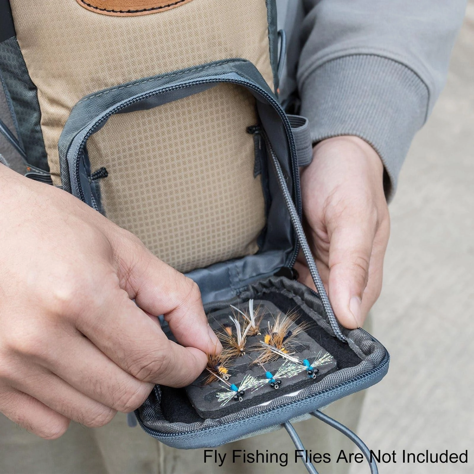 Dr.Fish Fly Fishing Chest Bag Crossbody