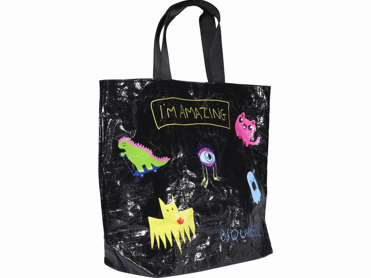 Dsquared2 Graphic Printed Tote Bag
