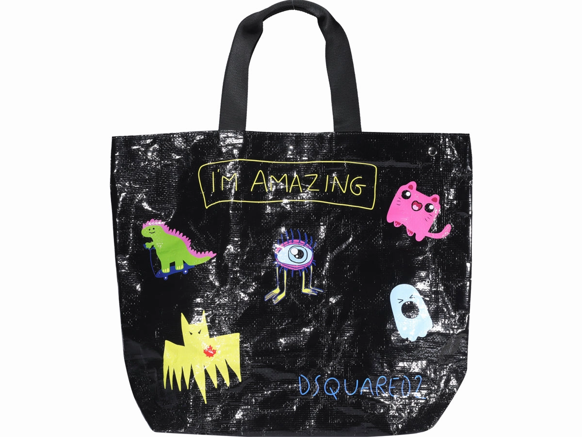 Dsquared2 Graphic Printed Tote Bag