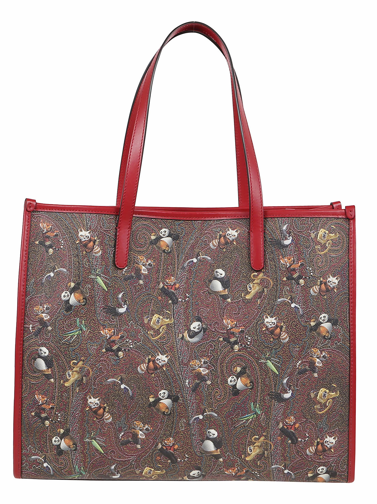 Etro Double Handle Graphic-Printed Tote Bag