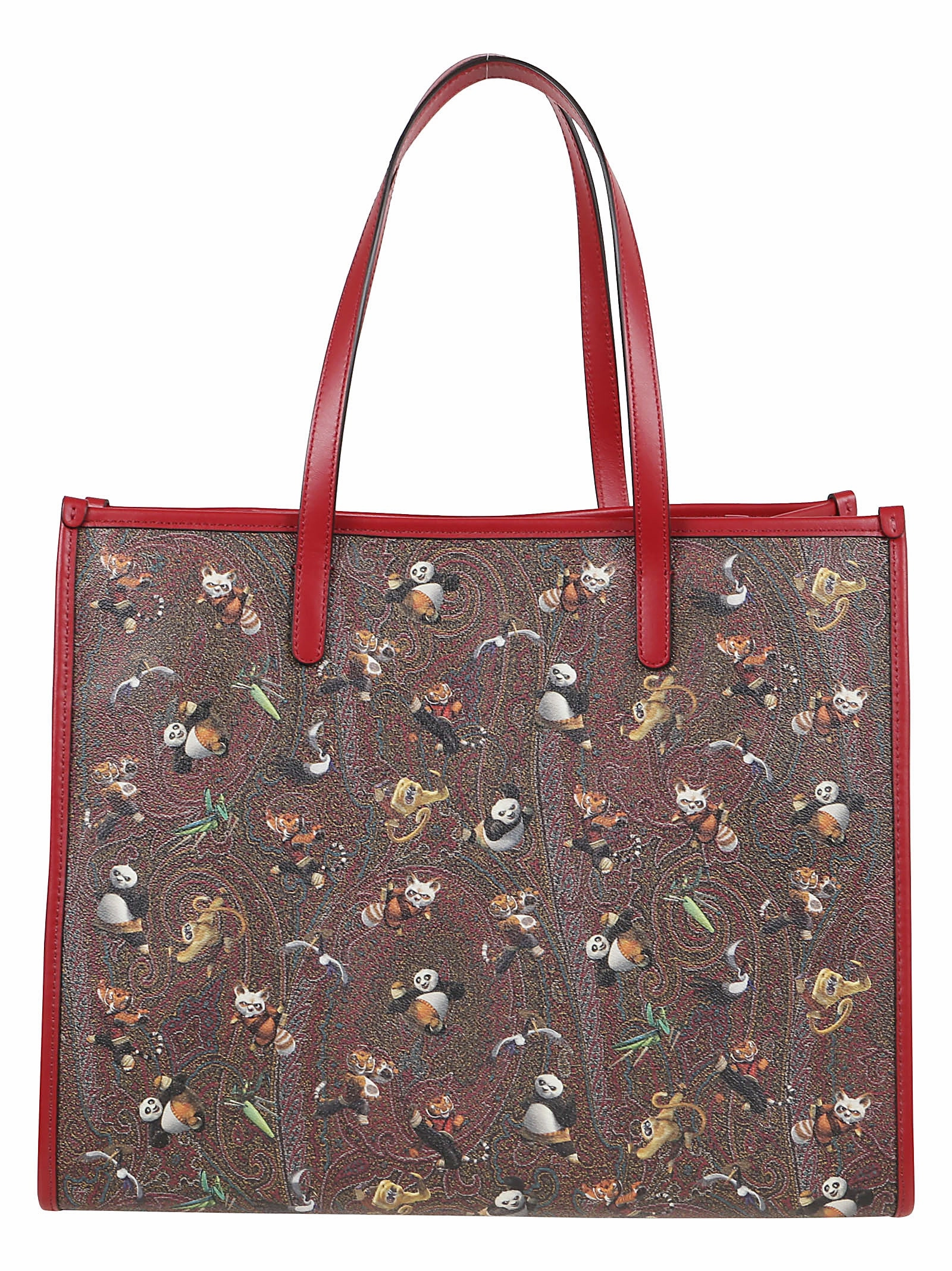 Etro Double Handle Graphic-Printed Tote Bag