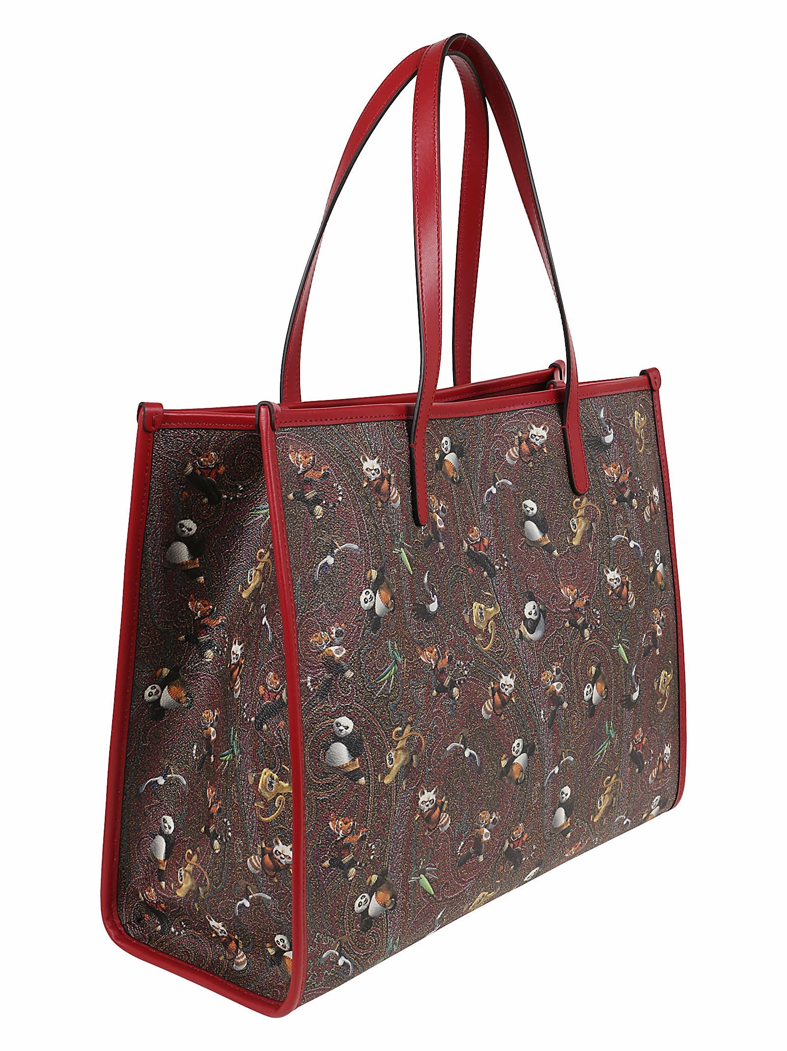 Etro Double Handle Graphic-Printed Tote Bag