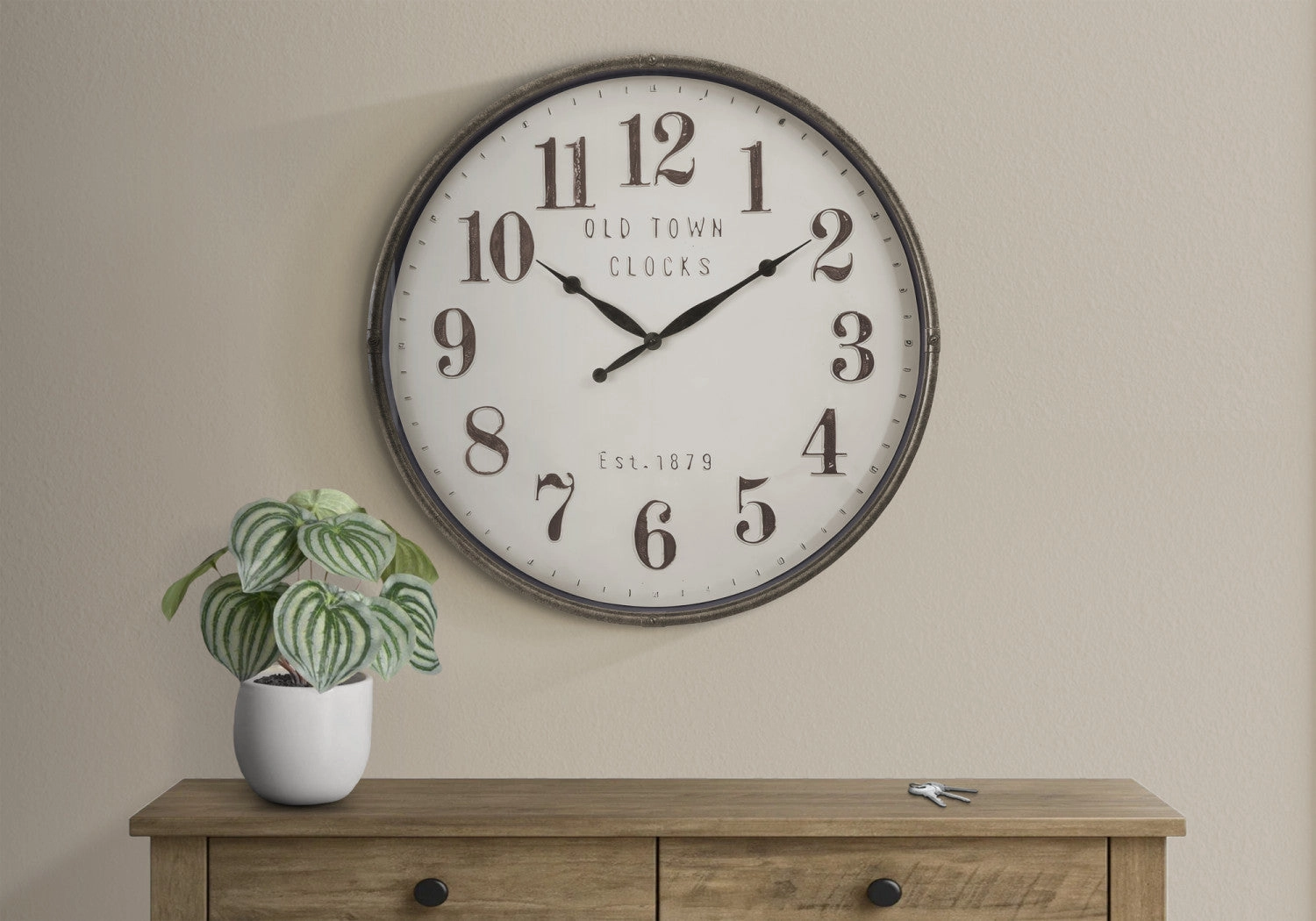 Evoke Clock - Brown
