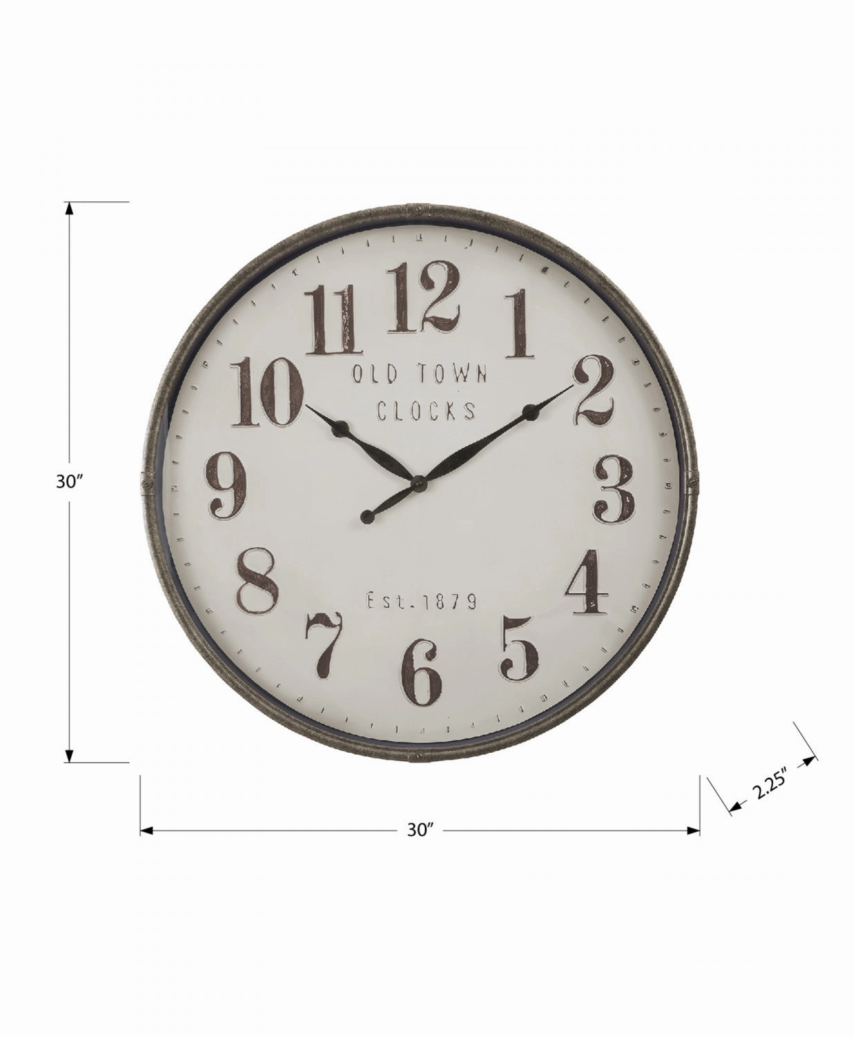 Evoke Clock - Brown