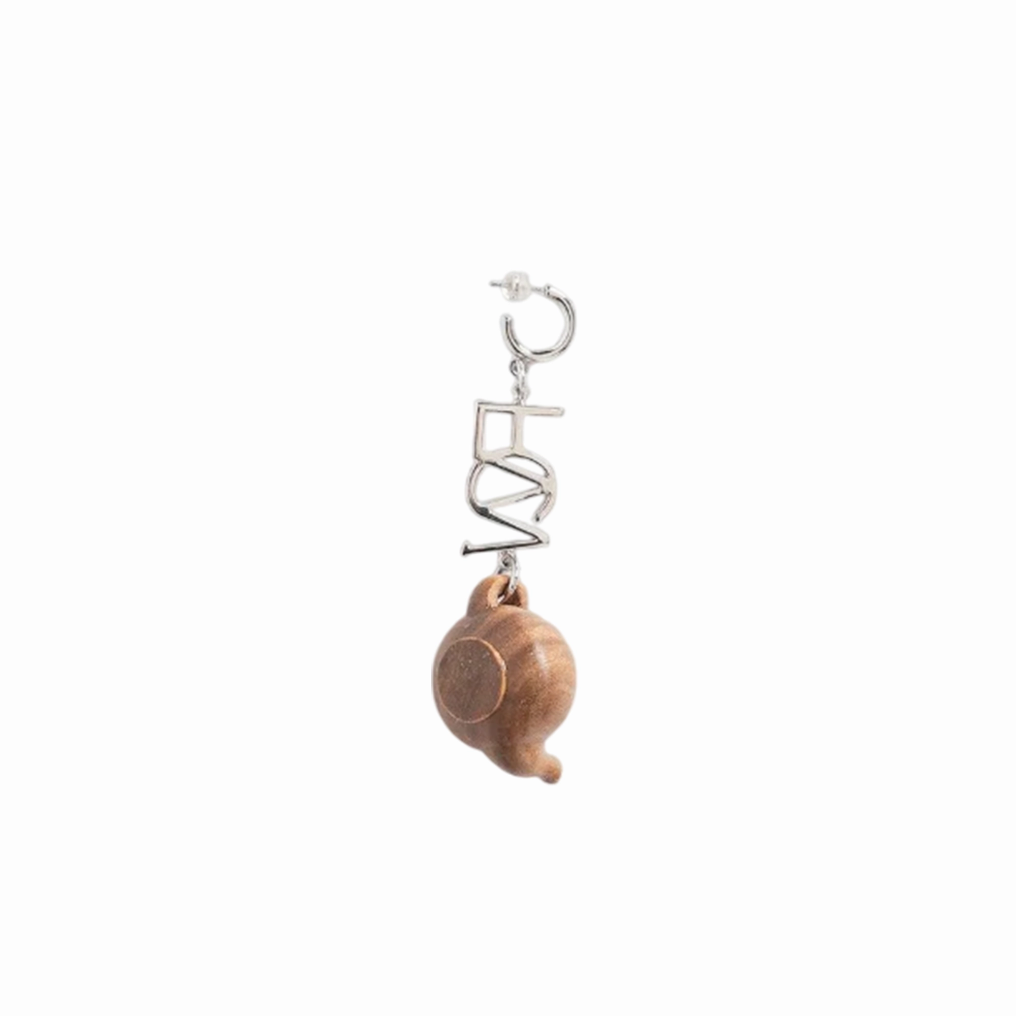 Feng Chen Wang Chahu Ear Ring Brown