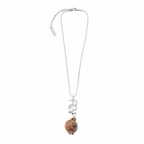 Feng Chen Wang FCW Chahu Necklace Brown