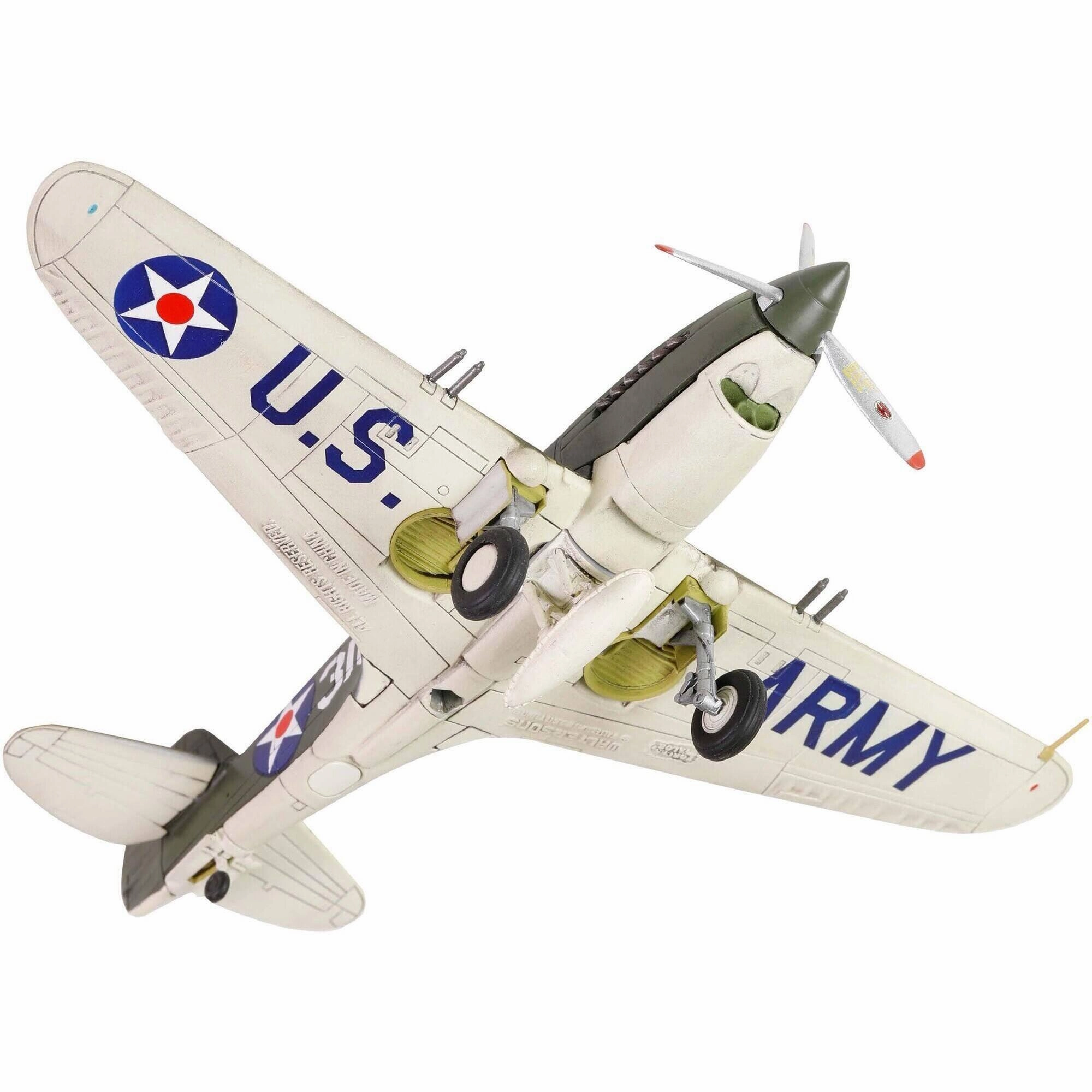 Forces of Valor 1/72 Scale Aircraft Fighter - Curtiss P-40B HAWK 81A-2 (P-8127)