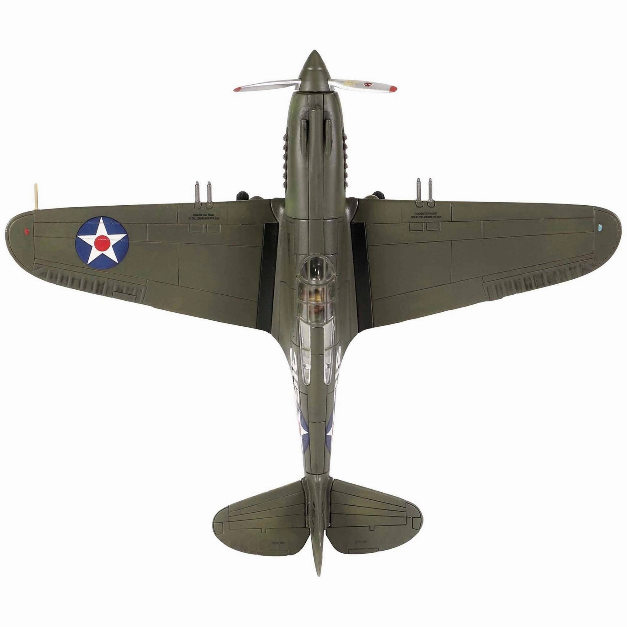 Forces of Valor 1/72 Scale Aircraft Fighter - Curtiss P-40B HAWK 81A-2 (P-8127)