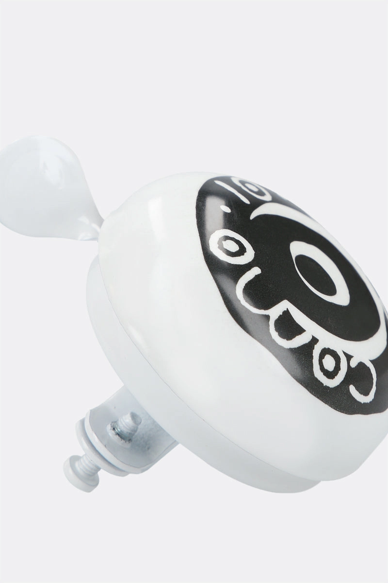 graphic logo printed metal cycle bell