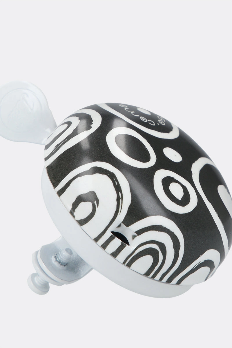 graphic logo printed metal cycle bell