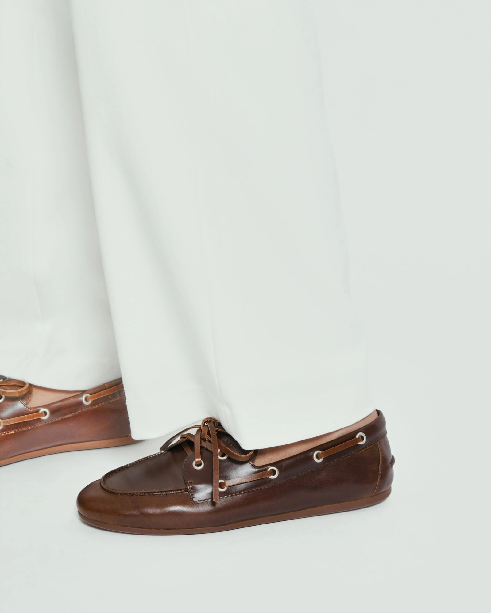HELM LOAFERS PECAN WAXED LEATHER