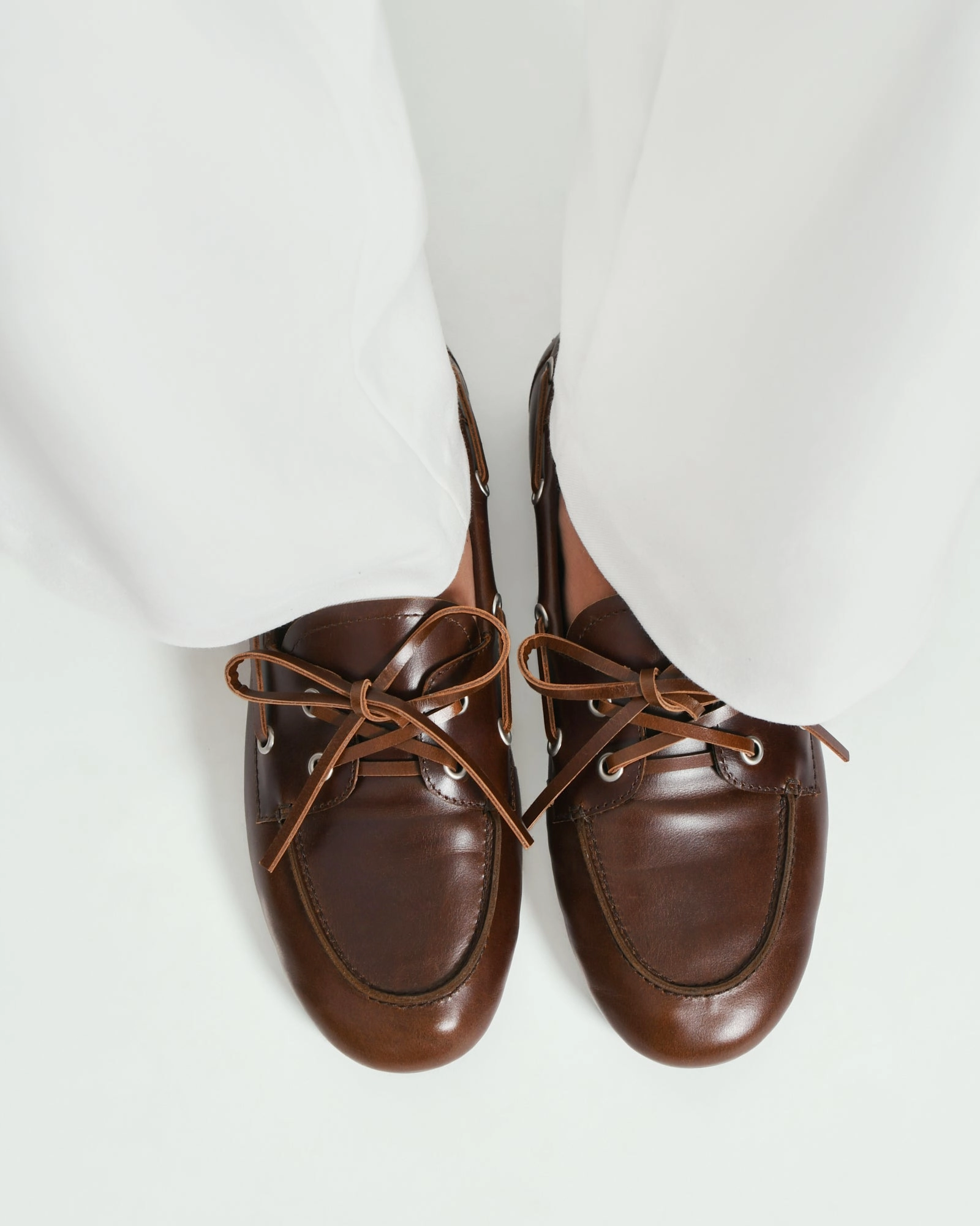 HELM LOAFERS PECAN WAXED LEATHER