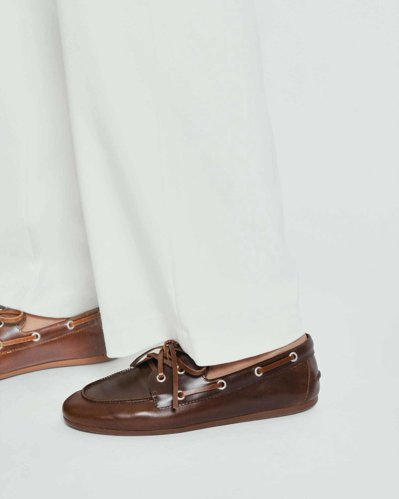 HELM LOAFERS PECAN WAXED LEATHER
