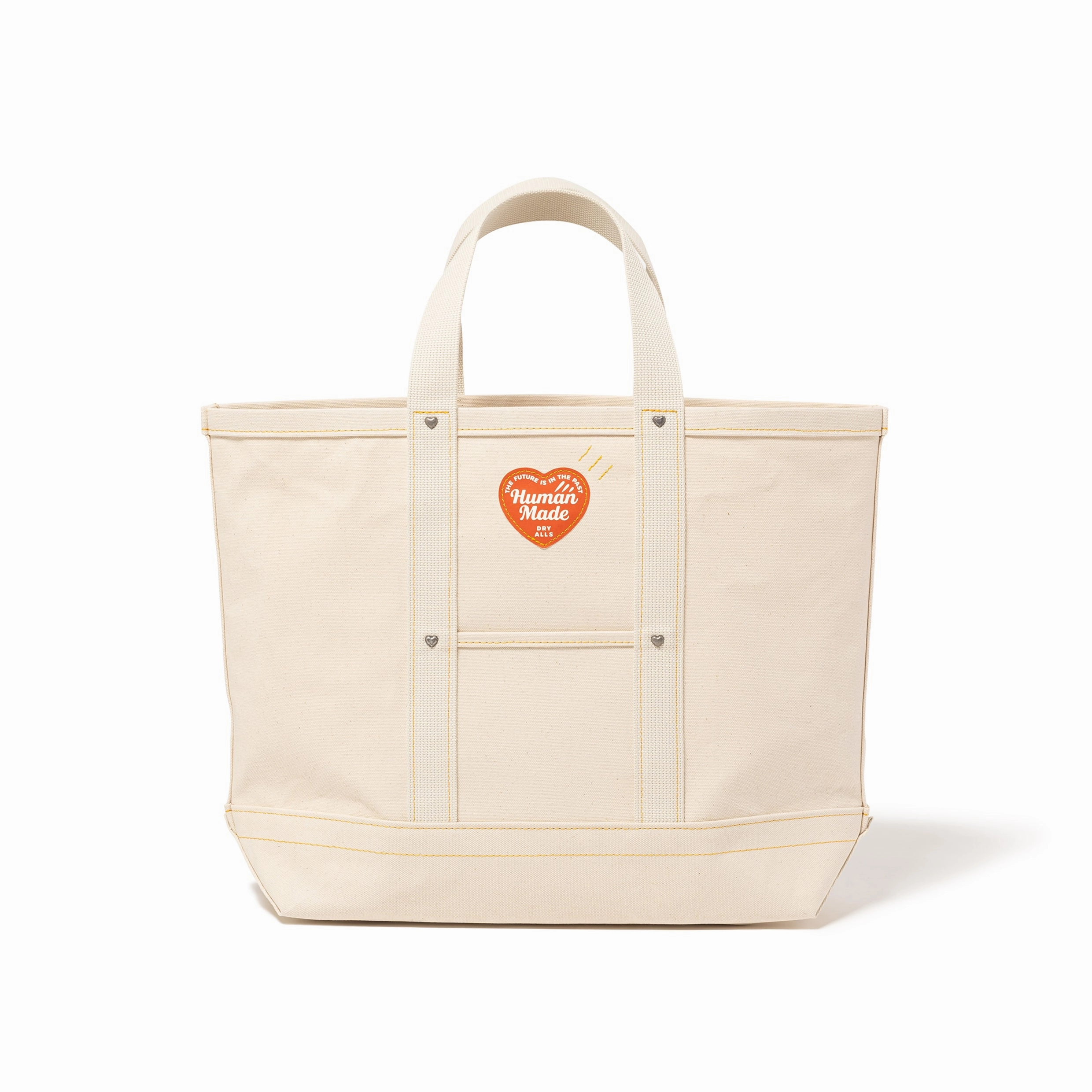 Human Made Canvas Tote Large White HM29GD004