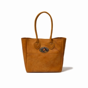 Human Made Leather Tote Brown HM28GD021