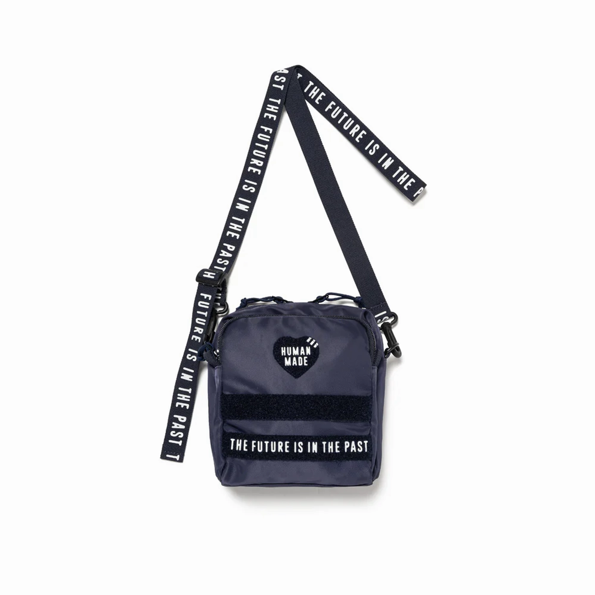 Human Made Military Pouch Large Navy HM29GD010N