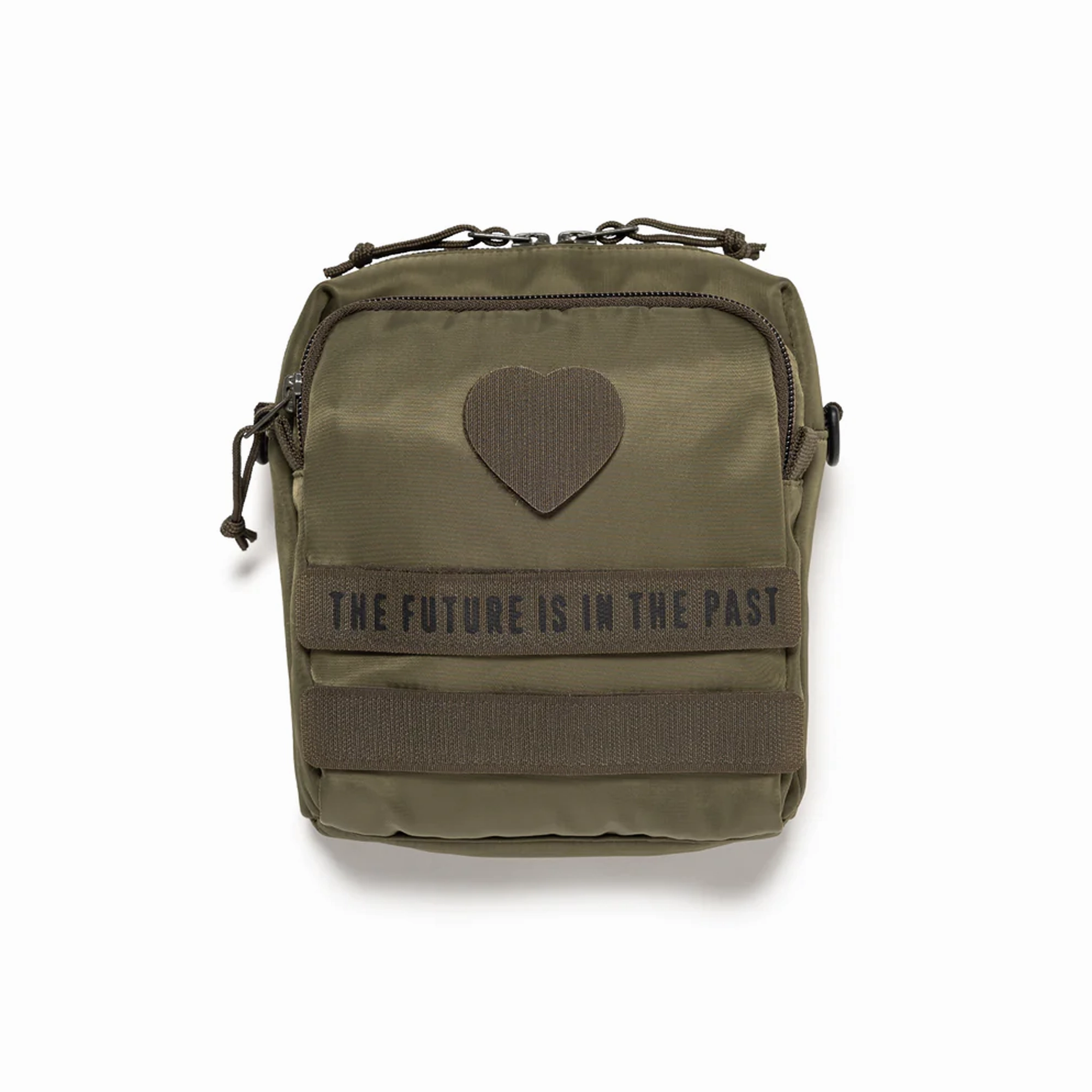 Human Made Military Pouch Large Olive Drab HM29GD010O
