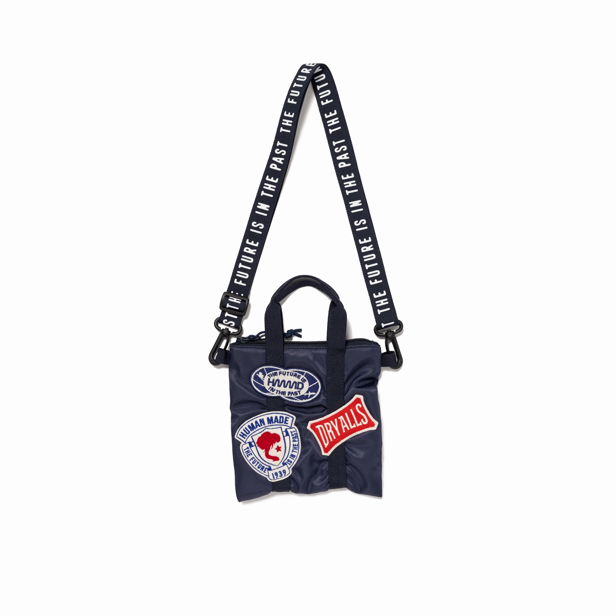 Human Made Mini Helmet Bag Navy HM28GD018N