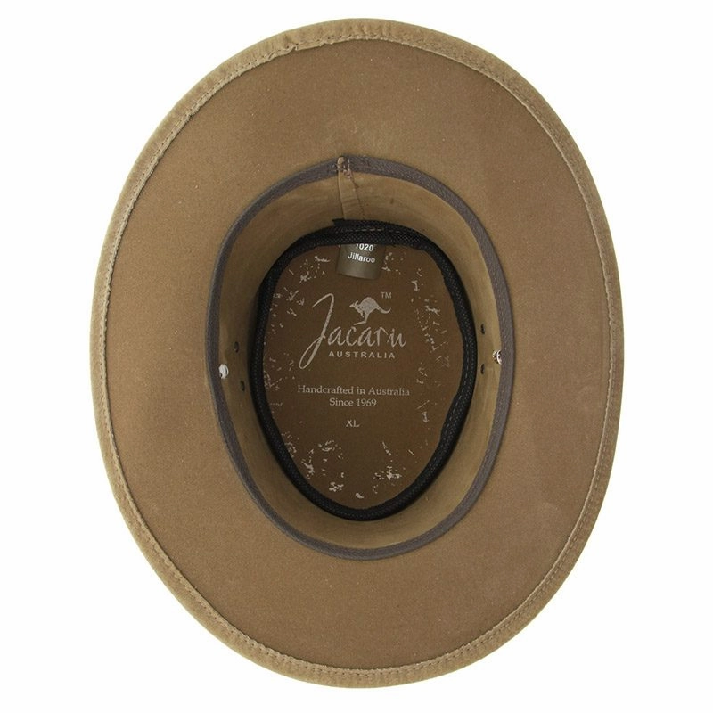 Jacaru Hats Jillaroo Suede - Mushroom