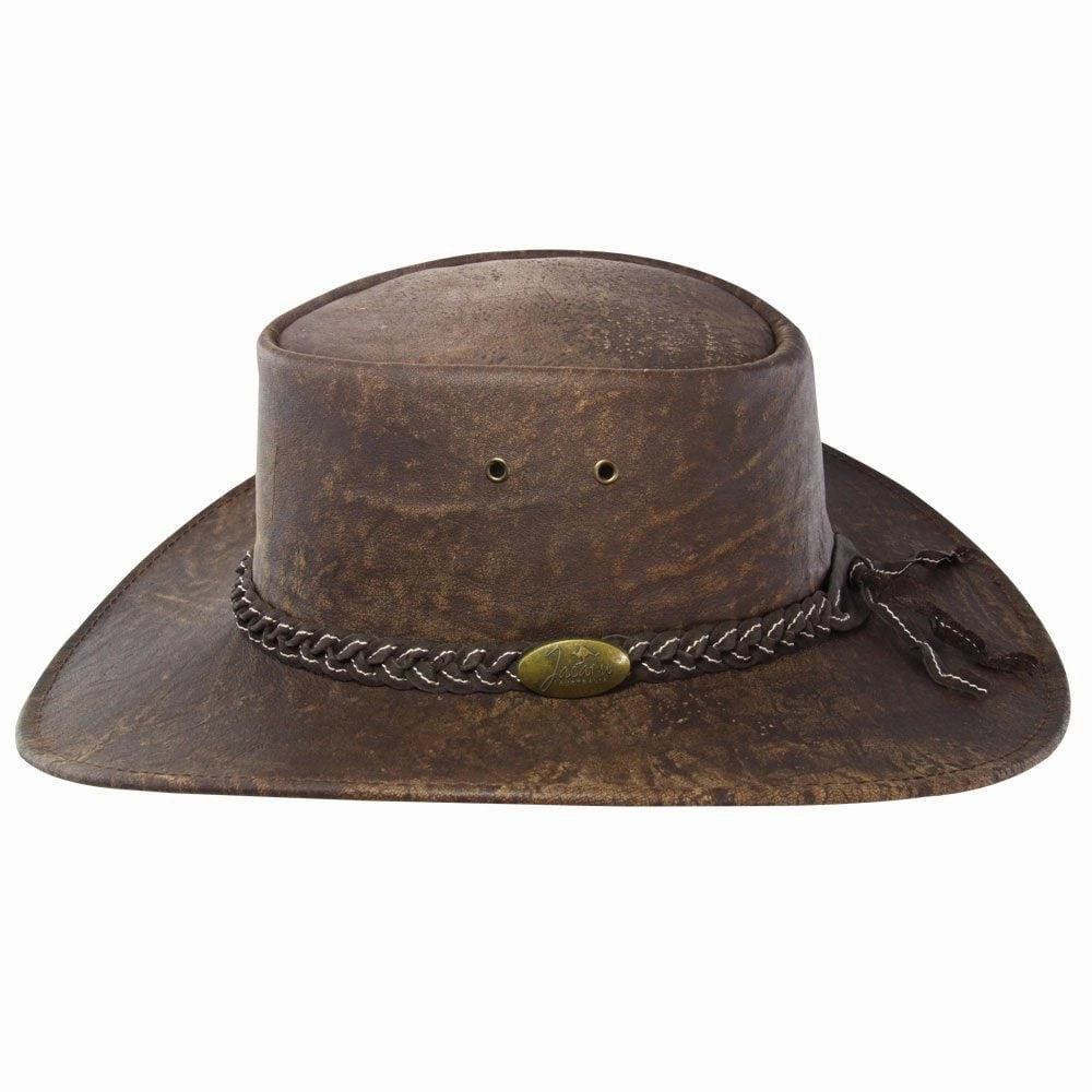 Jacaru Hats Roo Traveller - Stonewash Brown
