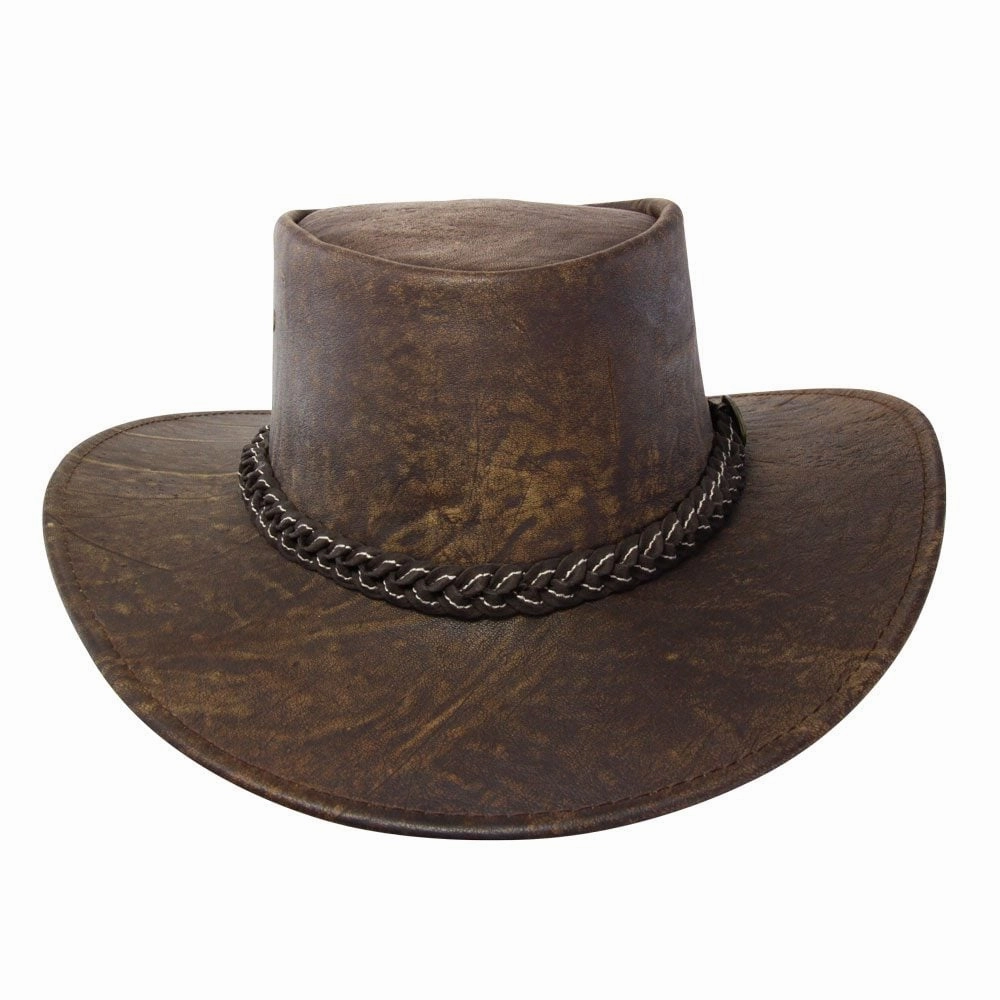 Jacaru Hats Roo Traveller - Stonewash Brown