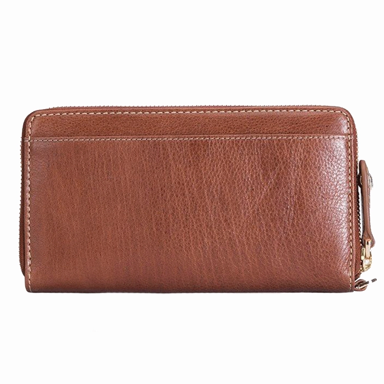 Jekyll & Hide Double Zip Wristlet Purse - Tan