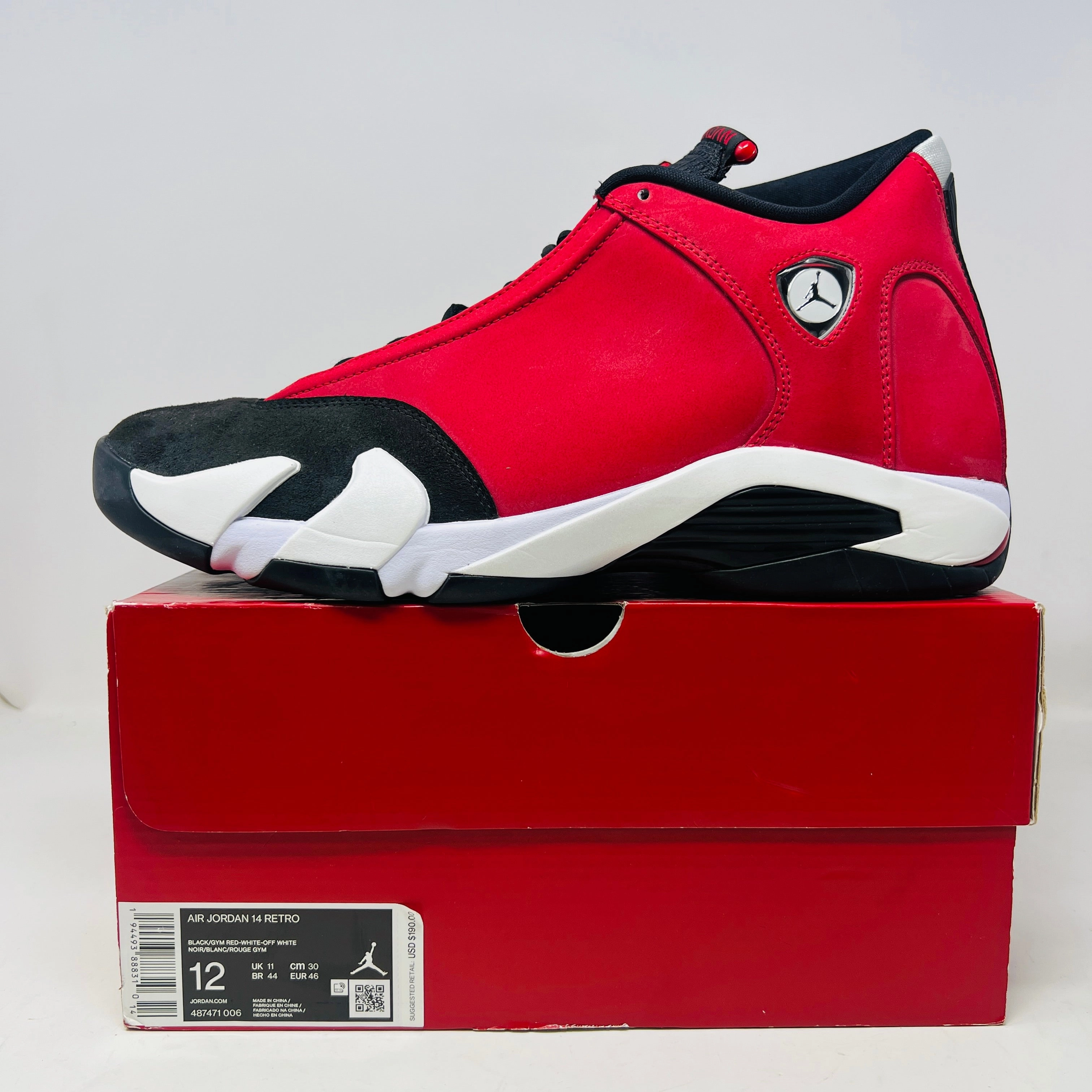Jordan 14 Retro Gym Red Toro