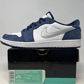 Jordan 1 Low SB Midnight Navy