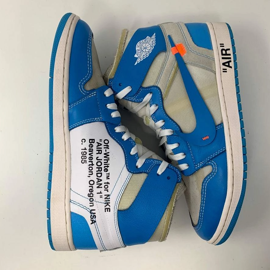 Jordan 1 Retro High Off-White University Blue