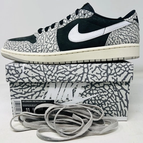 Jordan 1 Retro Low OG Black Cement