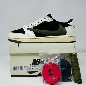 Jordan 1 Retro Low OG SP Travis Scott Olive (Women's)