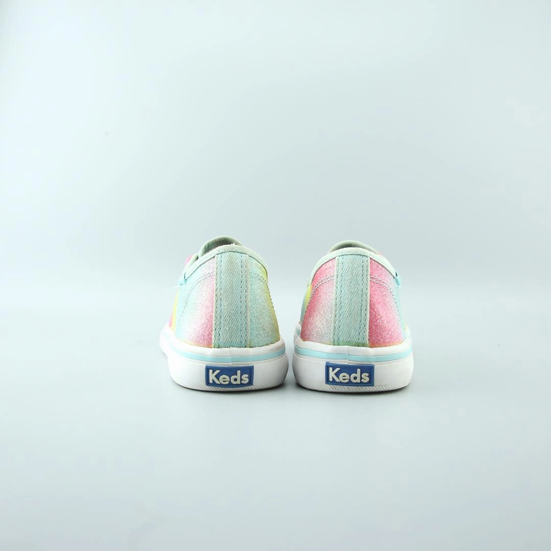 KEDS DOUBLE UP GLITTER RAINBOW